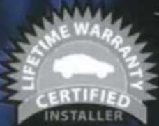 LIFETIME WARRANTY CERTIFIED INSTALLER