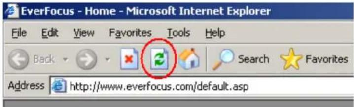 EverFocus - Home - Microsoft Internet Explorer File Edit View Favorites Tools Help Back Search Favorites Address http://www.everfocus.com/default.asp