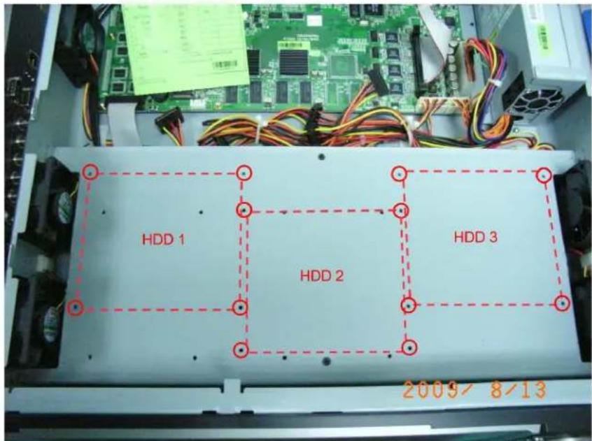 HDD 1 HDD 2 HDD 3 2009/8/13
