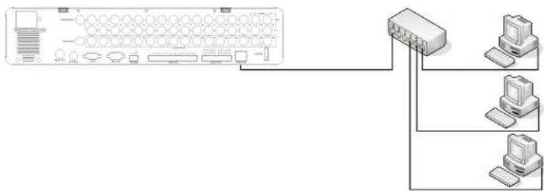 EverFocus Paragon264 2TB - Network Connection through Patch Cable - 1