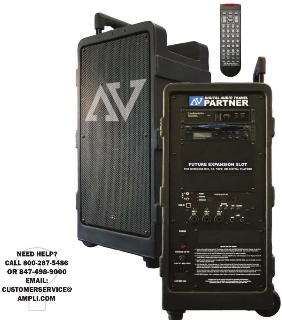 NEED HELP? CALL 800-267-5486 OR 847-498-9000 EMAIL: CUSTOMERSERVICE@ AMPLI.COM