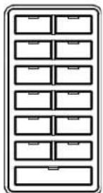 AMX MET-13 - Metreau Keypads with Ethernet - 3