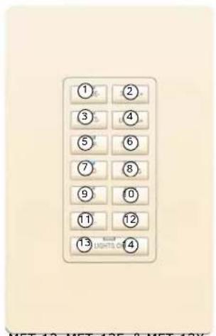 ① ② ③ ④ ⑤ ⑥ ⑦ ⑧ ⑨ ⑩ ⑪ ⑫ ⑬ ⑭ ⑮ ⑯ ⑰ MET 13, MET 12F, & MET 13X