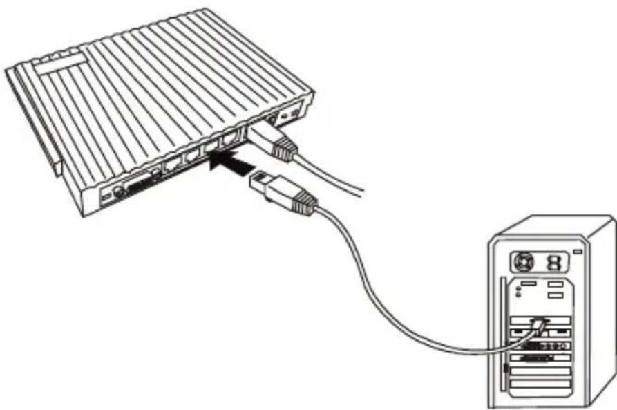 BENQ ESG-103 - Connecting PC to your ESG-103 - 1