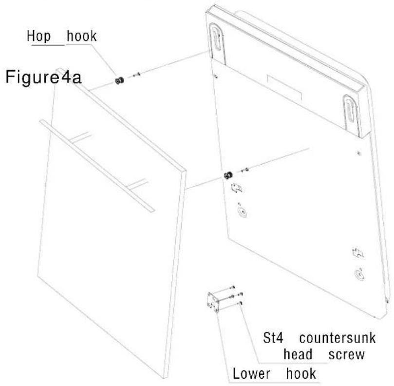 Hop_hook Figure4a St4 countersunk head screw Lower hook