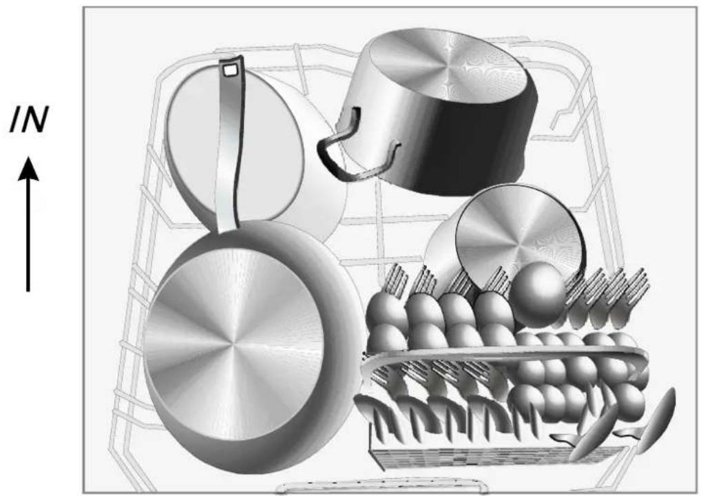 Caple Di624 - Loading the Lower Basket - 2