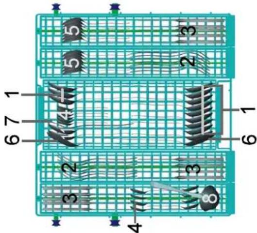 Caple Di628 - Upper basket: - 10