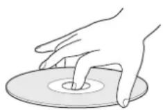 JVC SR-HD1250US - ■ Correct way to hold a disc - 1