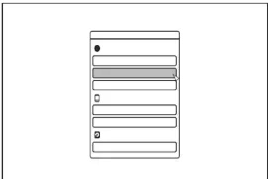 Diagram of a mobile app interface with labeled UI elements and status indicators