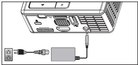 OPTOMA ML750 - Comment configurer le type de fichier pour le multimédia avec MicroSD - 1