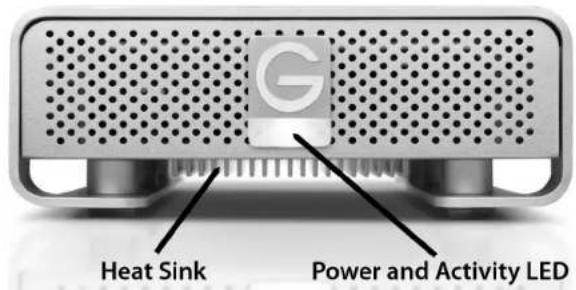 G Heat Sink Power and Activity LED
