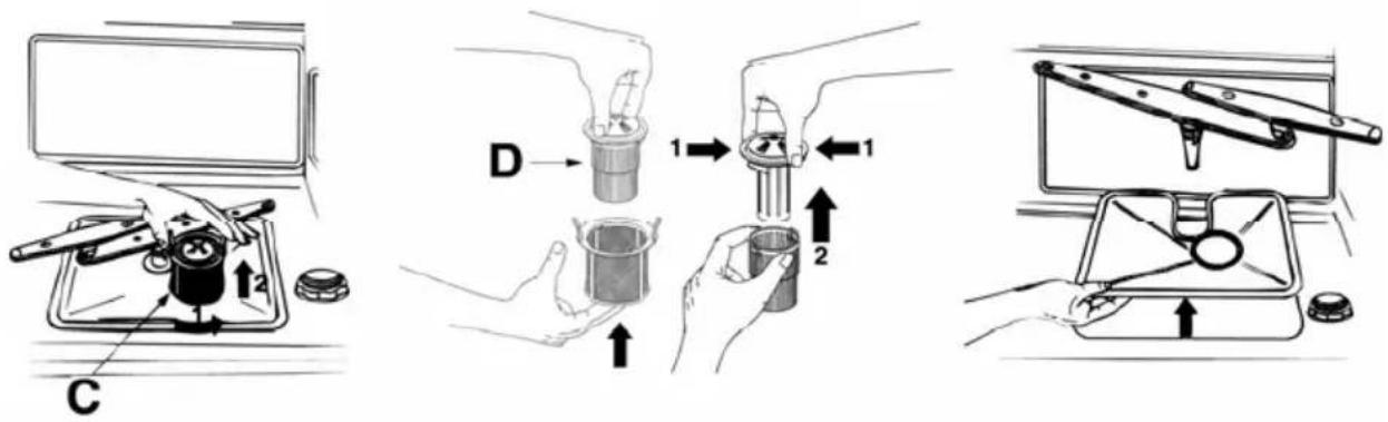 SMEG DI6FABNE - CLEANING THE FILTER UNIT - 1
