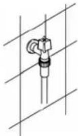 Pure technical line drawing of a mechanical component without any text, numbers, or symbols.