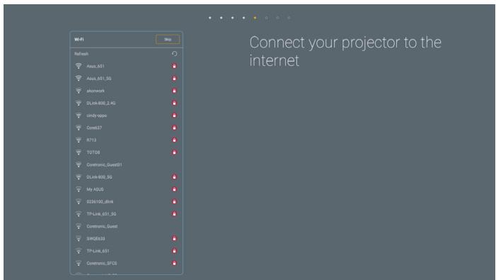 Connect your projector to the internet WiFi Refresh Altus_651 Altus_651.5G akzmark DLLink-800_2.4G kindy_iggo Core27 RT13 T0/T08 Coremonic_Guest01 DLLink-800.5G My ADUS 0284108_disk TP-Link_651.5G Coremonic_Guest SPQED33 TP-Link_651 Coremonic_SPDS