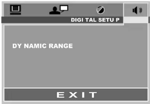 DIGI TAL SETU P DY NAMIC RANGE EXIT