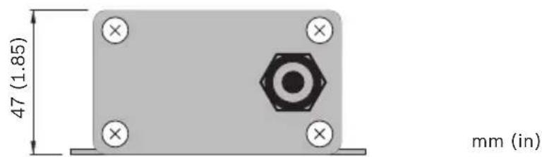 47 (1.85) mm (in)