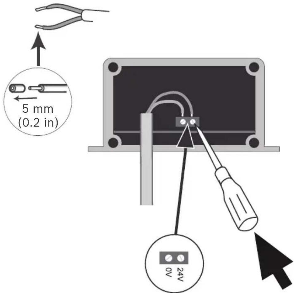 5 mm (0.2 in) 24V 0V