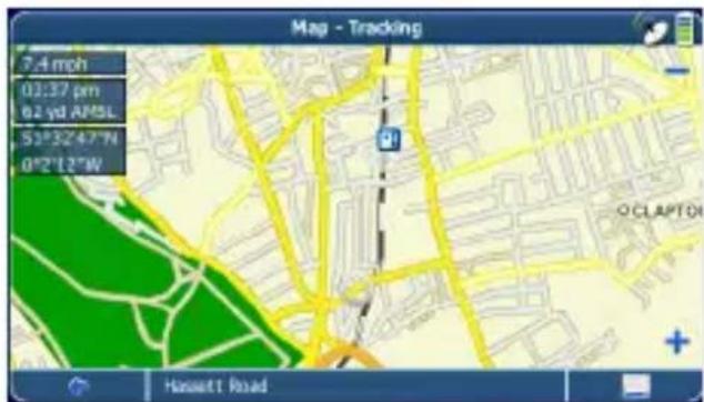 Map - Tracking 7:4 mph 03:37 pm 62 yd APSL 51°32'47"N 0°2'12"W Hassett Road
