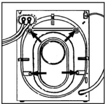 Creda IWM12 - i.Remove Transit Screws... - 1