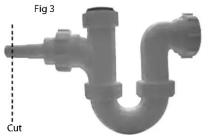 Creda W120VW - Into a Sink Waste System - 1