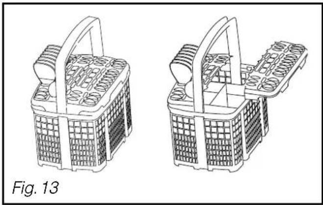 Mastercook ZWE-9176 - • THE CUTLERY BASKET - 2