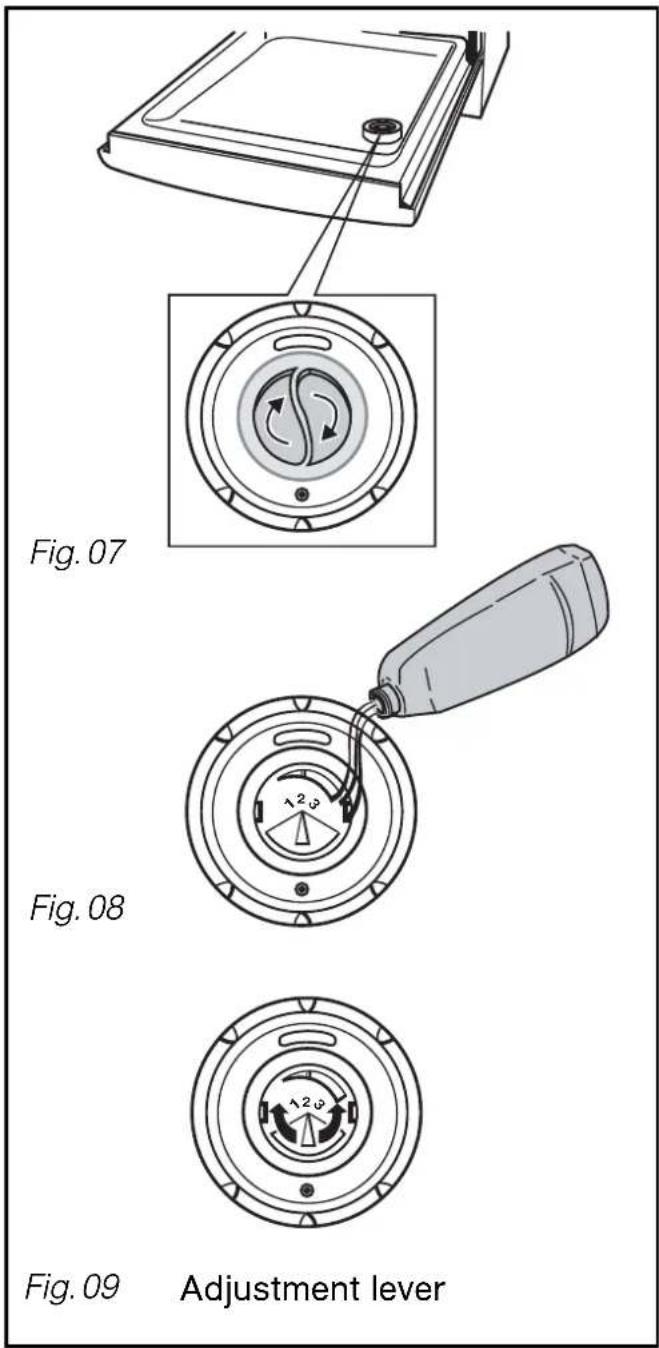 Fig. 07 Fig. 08 Fig. 09 Adjustment lever