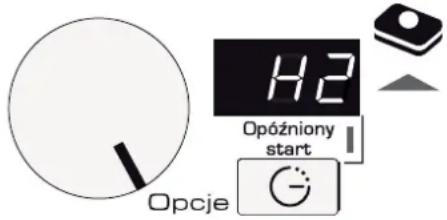 Mastercook ZWE-9176 - - Proceed as follows to adjust the water softener on the control panel: - 4