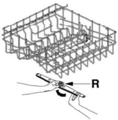 CDA WC460 - CLEANING THE SPRAY ARMS - 1