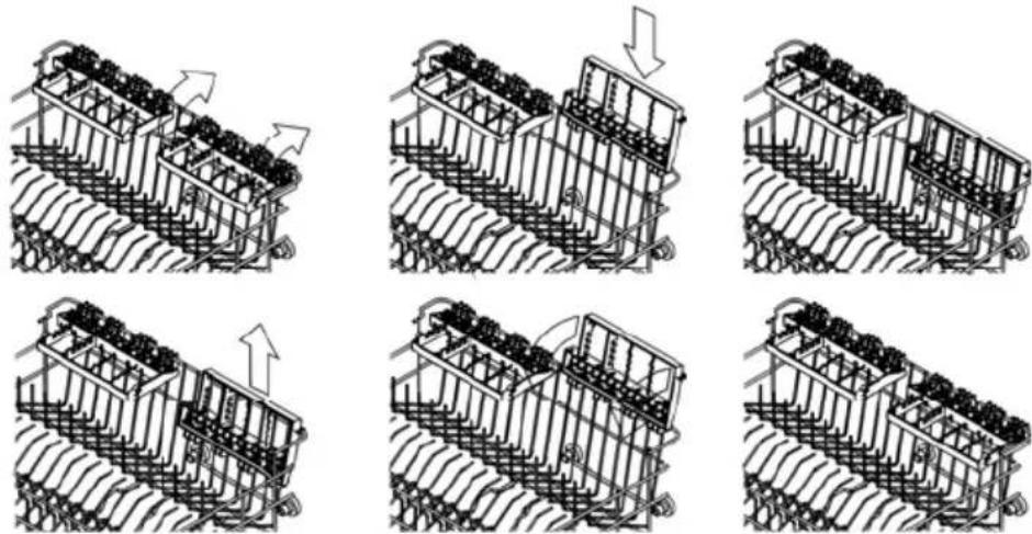 CDA WC460 - UPPER BASKET - 1