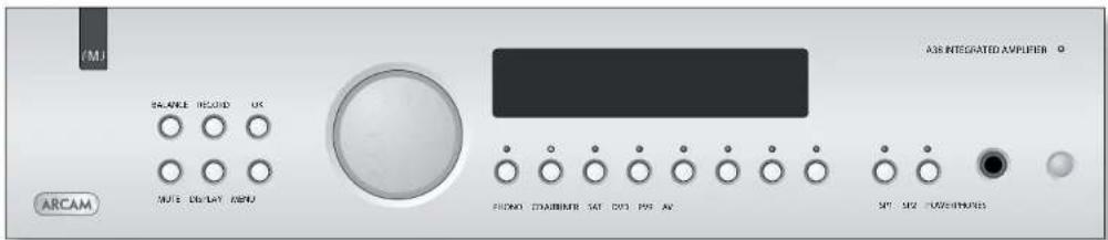 (M) BALANCE RECORD US NOTE DISPLAY MENU ARCAM ASI INTEGRATED AVPLIFIER PROMO CHAMMER SAT 001 PMS AV SPI SE2 UVERIFLOWER
