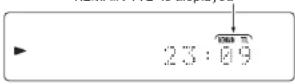 MARANTZ SA8003B - • Total remaining time - 1
