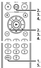 REF2 VOUT VOLUME - 100A 2. 3. 4. II * 2. 3. 4. 4 5 6 7 8 9 MENU 0 1. 5.