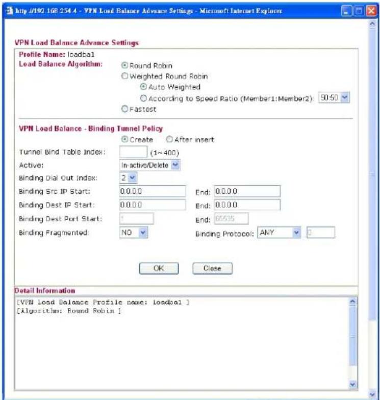 Draytek Vigor2950 - Advanced Load Balance - 1