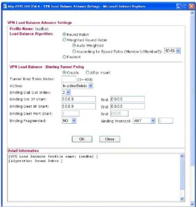 Draytek Vigor2950 - Features of VPN TRUNK – VPN Load Balance Mechanism - 3