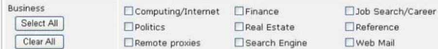Draytek Vigor2950 - Web Content Filter Profile - 3