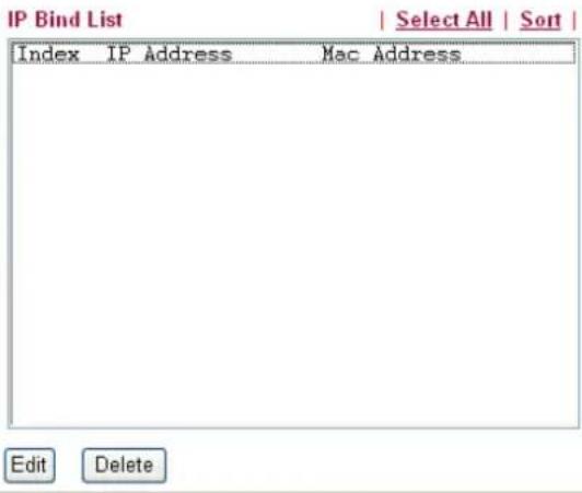 Draytek Vigor2950 - Bind IP to MAC - 2