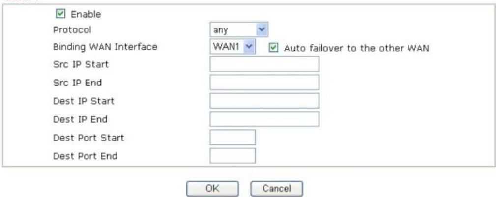 Draytek Vigor2950 - Load-Balance Policy - 1
