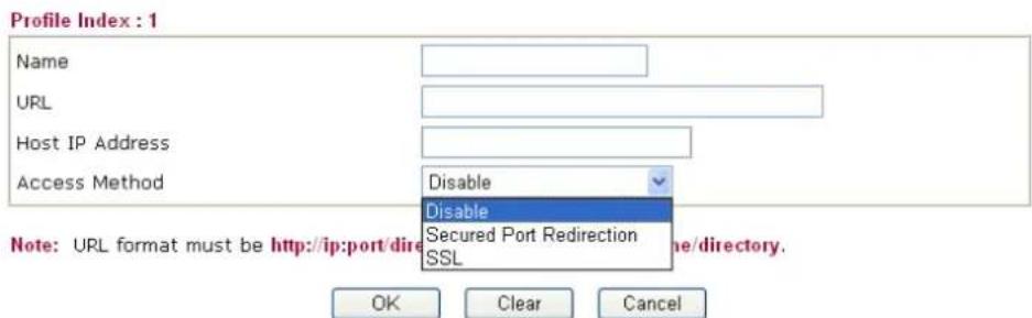 Draytek Vigor2950 - SSL Web Proxy - 1