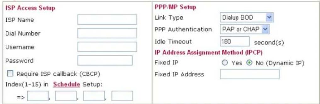 Draytek Vigor2950 - Dial to a Single ISP/Dial to Dual ISPs - 1