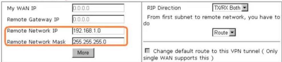Draytek Vigor2950 - TCP/IP Network Settings - 1