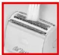 Arzum AR532 - CLEANING THE SPECIAL SHAVER HEAD FOR SENSITIVE AREAS - 3