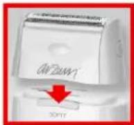 Arzum AR532 - USING THE SPECIAL SHAVER HEAD FOR SENSITIVE AREAS - 2