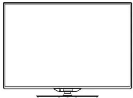 Finlux 40FLHK242BWG - Titta på TV TV:ns kontrollknappar och drift - 1