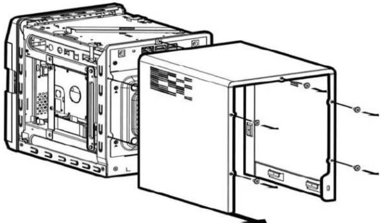 WESTERN DIGITAL Sentinel DX4200 - RemovingtheUnitCover - 1
