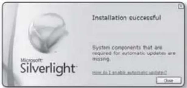 Installation successful System components that are required for automatic updates are missing. now do I enable automatic update!