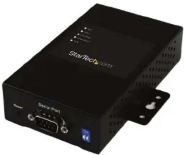 StarTech.com NETRS232485 - Industrial 1 Port RS232/422/485 to Dual Ethernet Serial Device Server - 1
