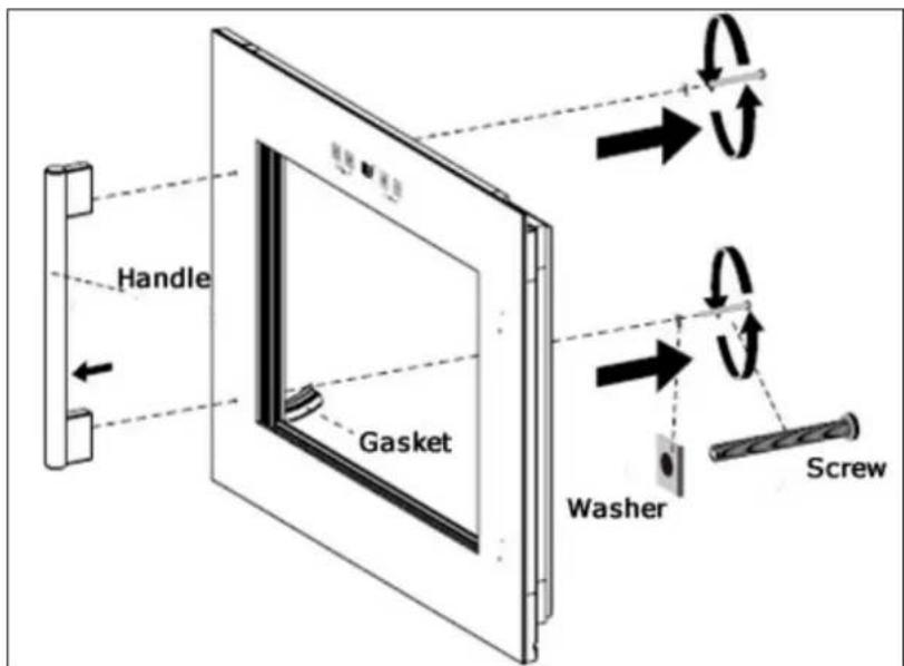 Handle Gasket Washer Screw
