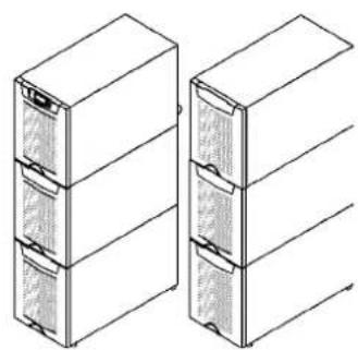 EATON Powerware 9155-10-S-25-64x9Ah - Warning! - 2