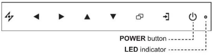 POWER button LED indicator