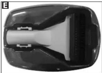 JCB 70360 - UphOLSTERY NOZZLE ⑦ &amp; BRUSH ATTACHMENT ⑧ - 1